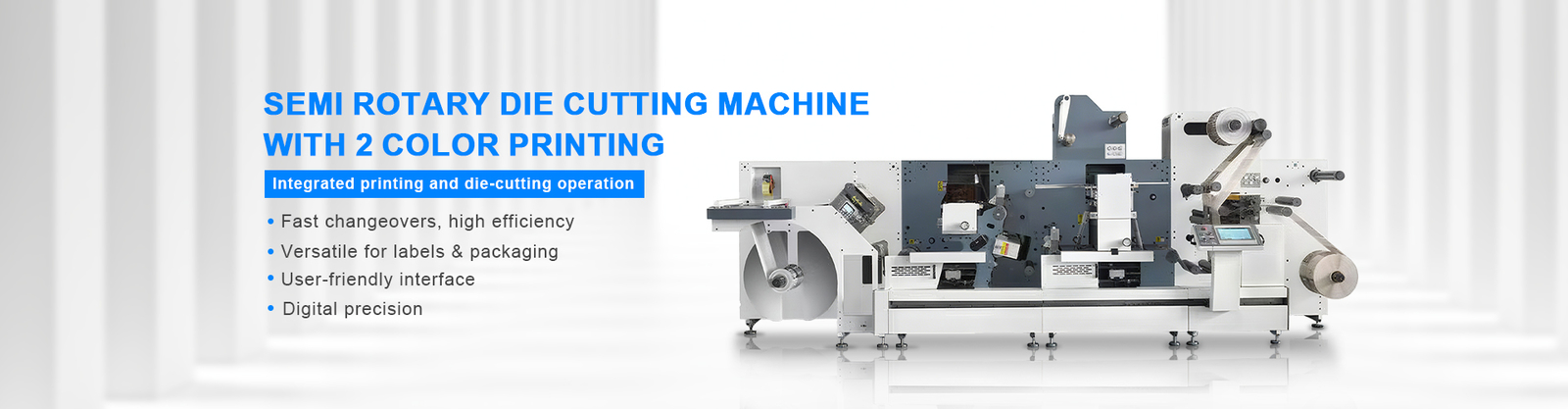 Máquina que corta con tintas de Digitaces