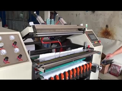 Velocidad 150 m/min Máquina térmica para cortar rollos de papel con 1000 kg