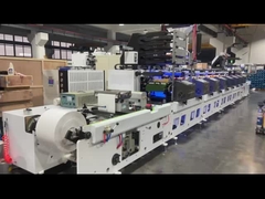 Máquina de impresión de etiquetas Flexo de rodillo a rodillo 4 Color Máquina de impresión Flexo 150m/min