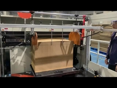 Máquina cortadora de hojas de papel en rollo a hoja industrial de baja tasa de fallos con función de corte longitudinal
