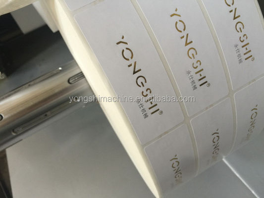 Label Berkecepatan Tinggi Hot Stamping Digital Die Cutting Machine Equipment Dengan Sheet Cutter