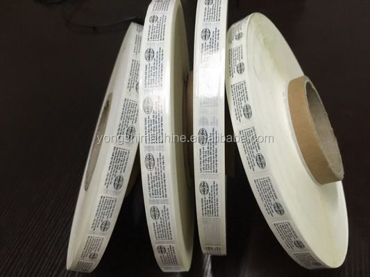 ม้วนอัตโนมัติเครื่องตัดและกรอกลับอัตโนมัติสำหรับกระดาษฉลาก PVC PET Foam Fabric