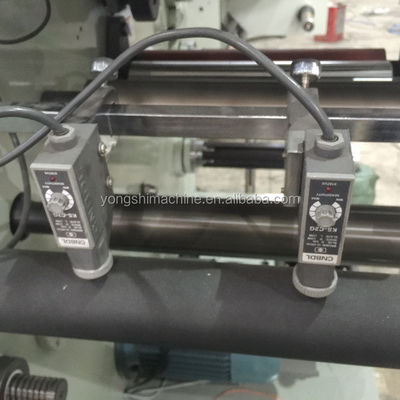 ม้วนอัตโนมัติเครื่องตัดและกรอกลับอัตโนมัติสำหรับกระดาษฉลาก PVC PET Foam Fabric