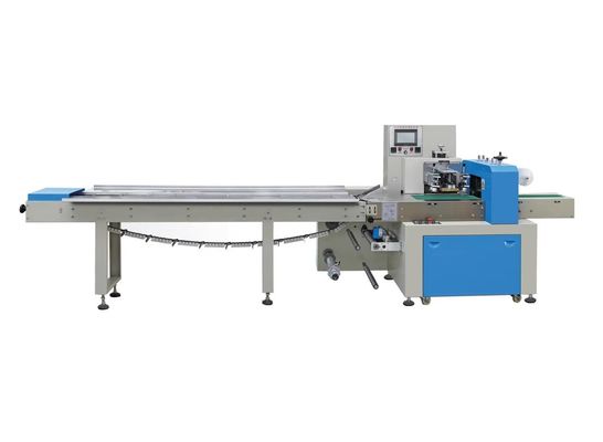 Automatic Sausage Packaging Machine Horizontal Sausage Flow Wrapper Packing Machine  220V