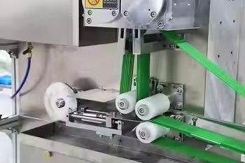 Electric Wet Wipe Machine 1-10 Pieces Easy To Operate With PLC Motor For Chemical Commodity Textiles Industries