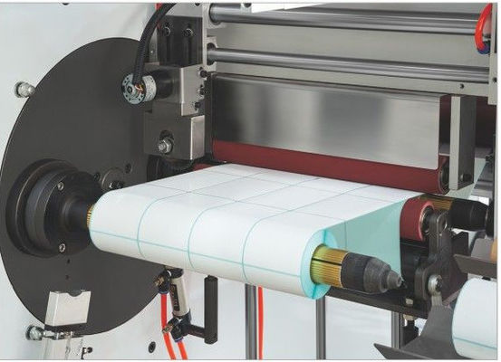 Fully Automatic Rotary Die Cutting Machine With Sitting And Rewinding  Rotary Paper Cutting Machine380v
