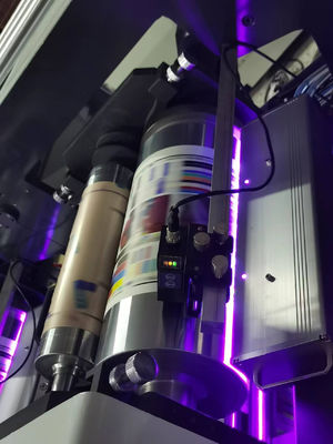Roll To Roll Flexo Etiket Baskı Makinesi 4 Renkli Flexo Baskı Makinesi 150m/Min