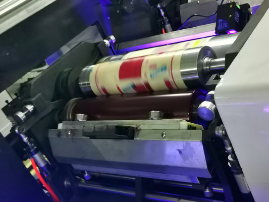 Roll To Roll Flexo Etiket Baskı Makinesi 4 Renkli Flexo Baskı Makinesi 150m/Min