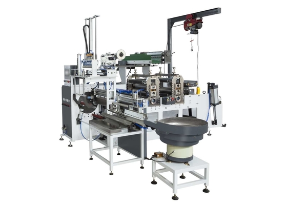 Fully Automactic Digital Label Rotary Die Cutting Slitting Rewinder Vinyl Sticker Blank Label Machine