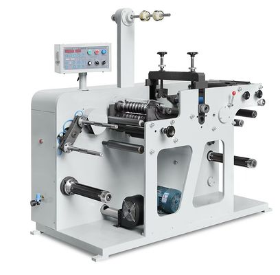 Rotary Blank Label Die Cuting Machine With Slitter