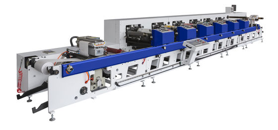 ποιότητας  350mm Max Width Inline Flexo Printing Machine 1.7mm Printing Plate Thickness εργοστάσιο