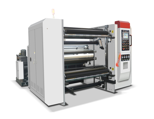 qualité  Advanced Computer Slitting Machine For Paper Jumbo Roll Cutting Total Power 26kw usine