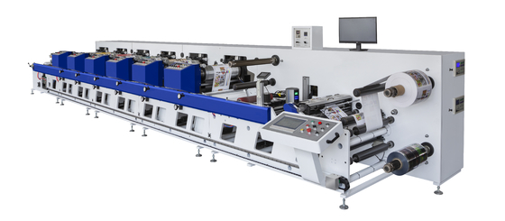 chất lượng  High Precision and Performance SR-350-8 Flexo Printing Machine with 8 Units for Professional Printing Needs nhà máy