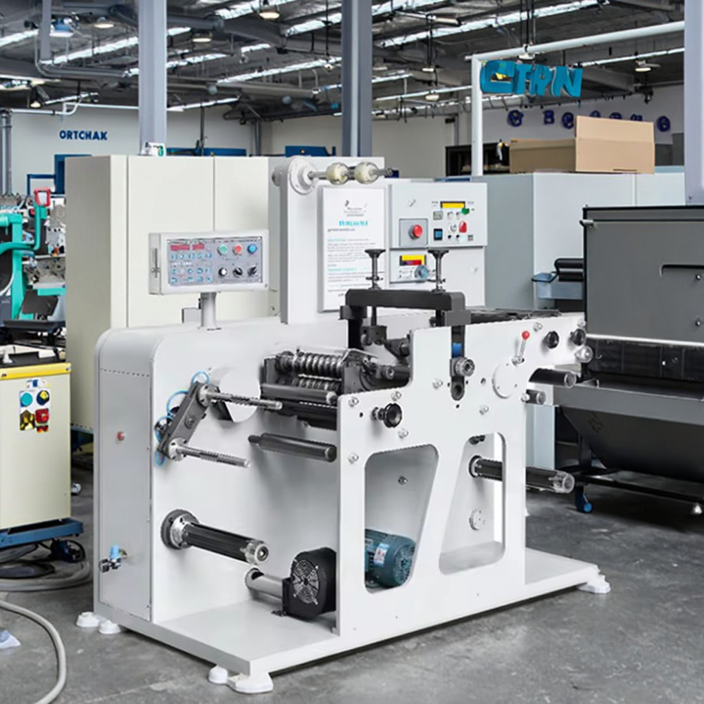 SR-350Y High Speed Rotary Die Cutting Slitting Machine With Slitting ...