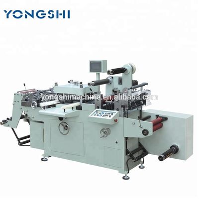 Máy cắt bế nhãn trống tự dính Máy cắt bế dập nóng tốc độ trung bình tự động