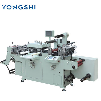 Automatischer mittlere Geschwindigkeits-Aufkleber-stempelschneidene Maschine 340*350mm