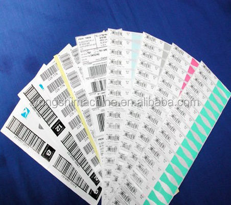 Automatic Label Die Cutting Machine With Hole Punching