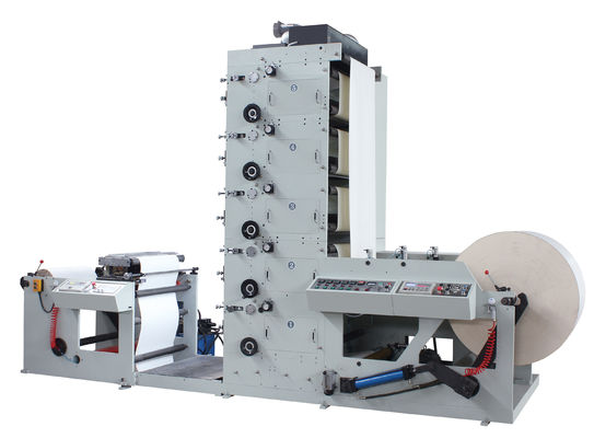 Automatic Label Flexo Printing Machine 5 Colors 380V