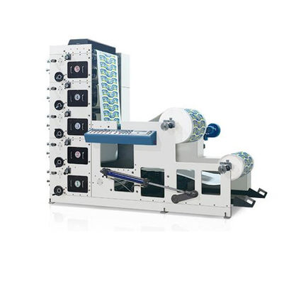 Automatic Label Flexo Printing Machine 5 Colors 380V