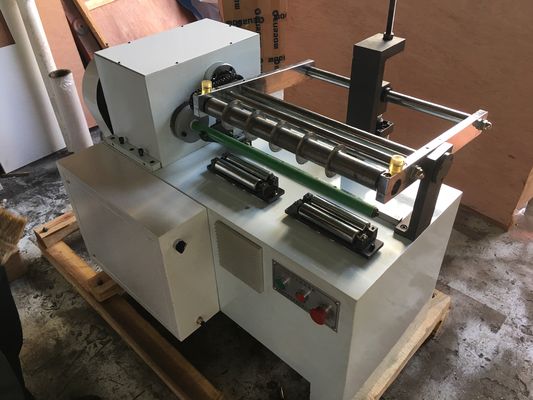 Ημιαυτόματη μηχανή κοπής πυρήνα χαρτιού 220v / μηχανή κοπής χαρτιού