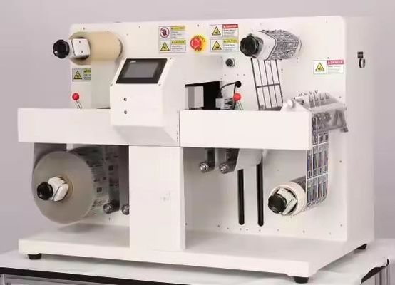 Macchina di taglio automatico ad alta velocità per etichette digitali a fuso doppia testa Desktop Die Cutter Label Sticker Printer