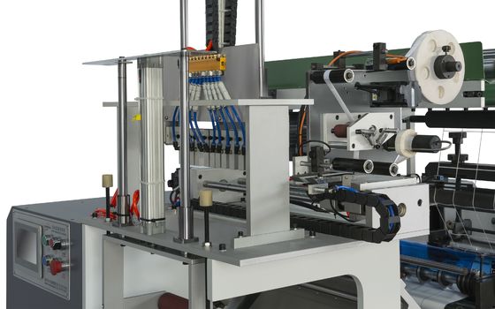 Fully Automatic Rotary Die Cutting Slitting Rewinding Machine