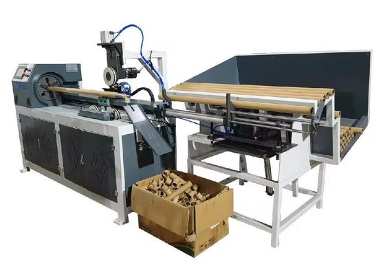 Fully Automation Cutting Machine Paper Roll Core Tube 1300mm Paper Core Cutting Machine