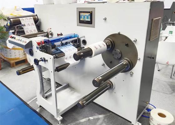 Automatic High Paper Speed Lable Slitting Cutting And Rewinding Machine