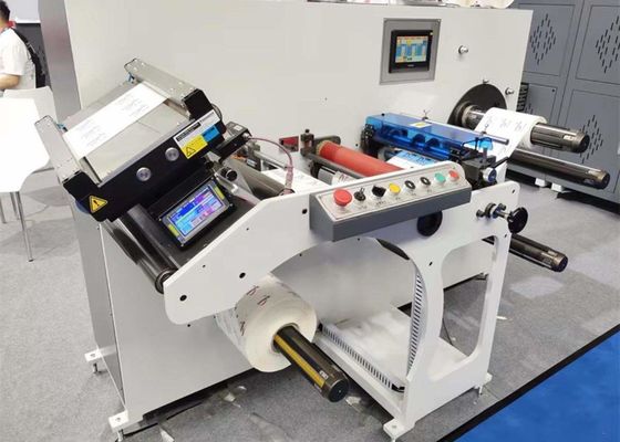 Automatic High Paper Speed Lable Slitting Cutting And Rewinding Machine