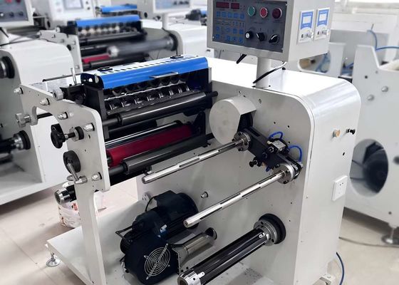 Automatic Turret Type Rewinder Paper Slitter Cut Rewinder Machine For Blank Lables