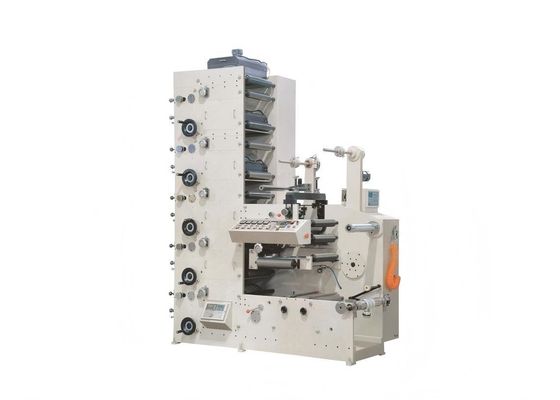 Automatic Lable Flexo Printing Machine For 4 Colors With  CI Structure