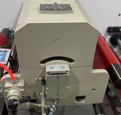Automatic Roll to Roll UV IR Flexo Adhesive Label Sticker Printing Machine for 4 Color with Die Cutting Unit and Video Camera