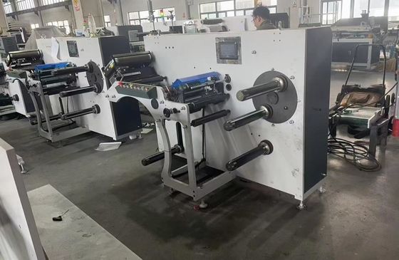 High Speed Label Paper Film Slitting Rewinding Machine