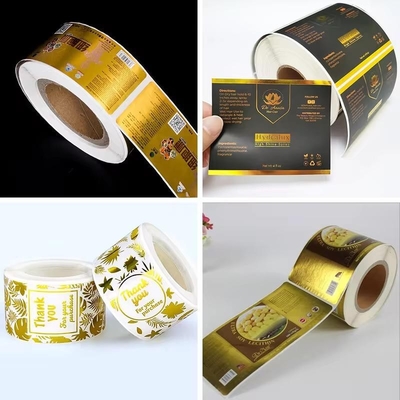 High Speed Flatbed Hot Foil Stamping And Label Die Cutting Machine Roll To Roll Aluminium Foil Printer Machine