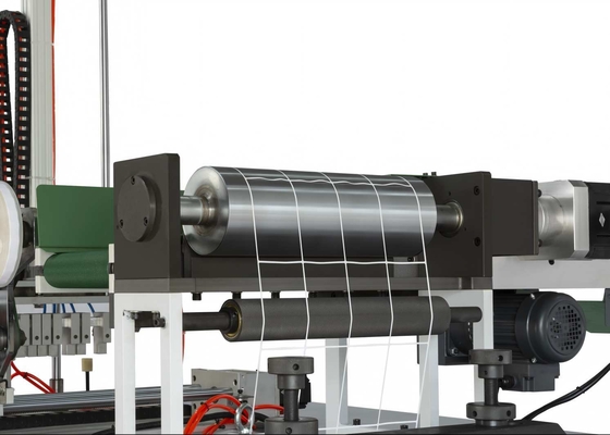 Auto Turret Rewind Machine Blank Lable Sticker 2 Spindles Glueless Turret Rewinder With Paper Core Feeder