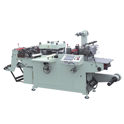 Automatic Label Die Cutting Machine With Hole Punching
