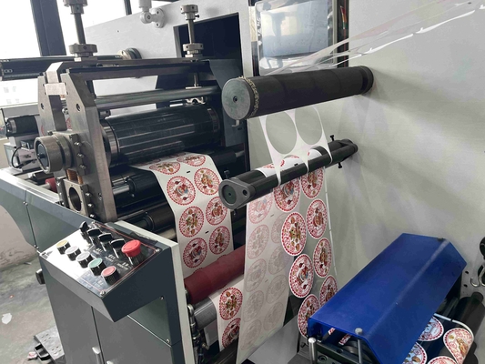 Intermittent Full Rotary Label Die Cutting Machine with Web Guide