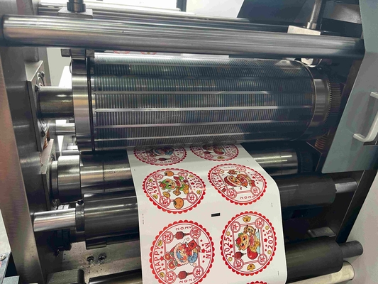 Intermittent Full Rotary Label Die Cutting Machine with Web Guide