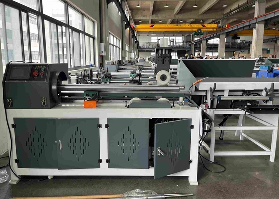 Industrial Automatic Paper Core Cutter Machine 1100-1300mm Tube Length