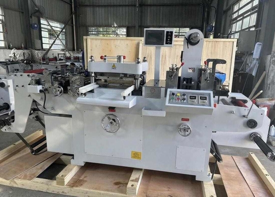 Automatic Medium Speed Rotary Flatbed Label Die Cutting Machine