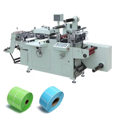 Automatic Rotary Flat Bed Label Die Cutting Machine 650mm 380V