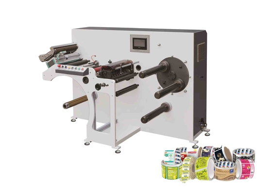 Automatic High-Speed Label Slitting Machine with Servo Motor 350m/min