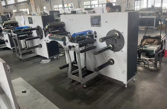 Automatic High-Speed Label Slitting Machine with Servo Motor 350m/min