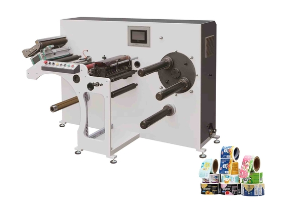 Automatic High Speed Label Slitting Machine with Servo Motor