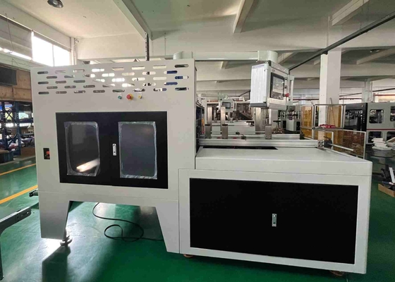 Automatic Corrugated Vegetables Carton Box Making Fruit Box Folding Machine