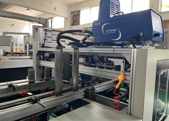 Fully Automatic Corrugated Box Making Fruit Carton Corrugated Box Folding Machine With Automatic Stacker