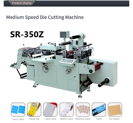 Automatic Self Adhesive Label Die Cutting Machine