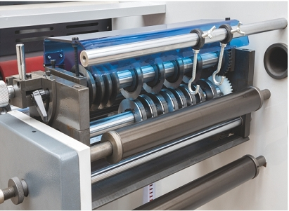 SR-350 Intermittent Label Full Rotary Slitting Die Cutting Machine