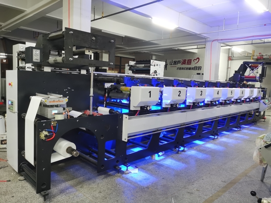 High Precision and Performance SR-350-8 Flexo Printing Machine with 8 Units for Professional Printing Needs