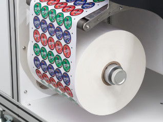 Digital Color Label Maker Roll To Roll Adhesive Inkjet Sticker Printer  Label Printing Machine And Cutter